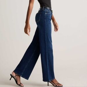 Quince Bella Relaxed Stretch Midnight Blue Jeans